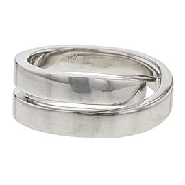 Cartier Paris Nouvelle Vague Crossover Ring 18K White Gold Size 4.75