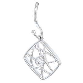 Hearts On Fire 18K White Gold, 14K Rose Gold Diamond Earrings