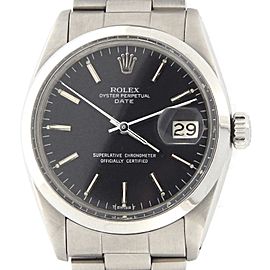 Rolex Date 1500 Vintage 34mm Mens Watch