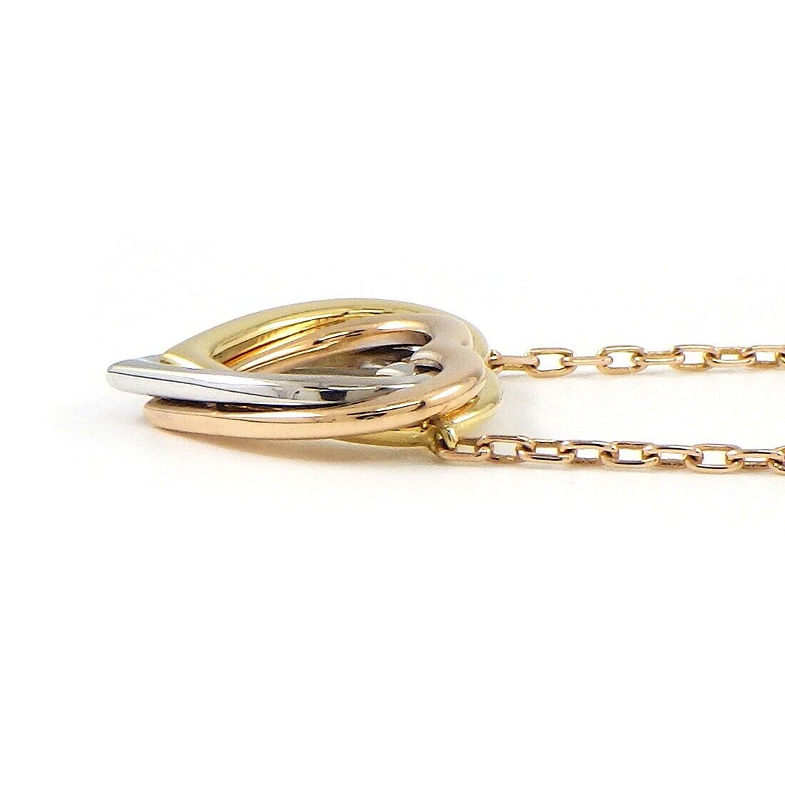 Cartier trinity heart necklace best sale
