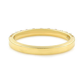 Rachel Koen French Pave Diamond Wedding Band 18K Rose Gold 0.56cttw