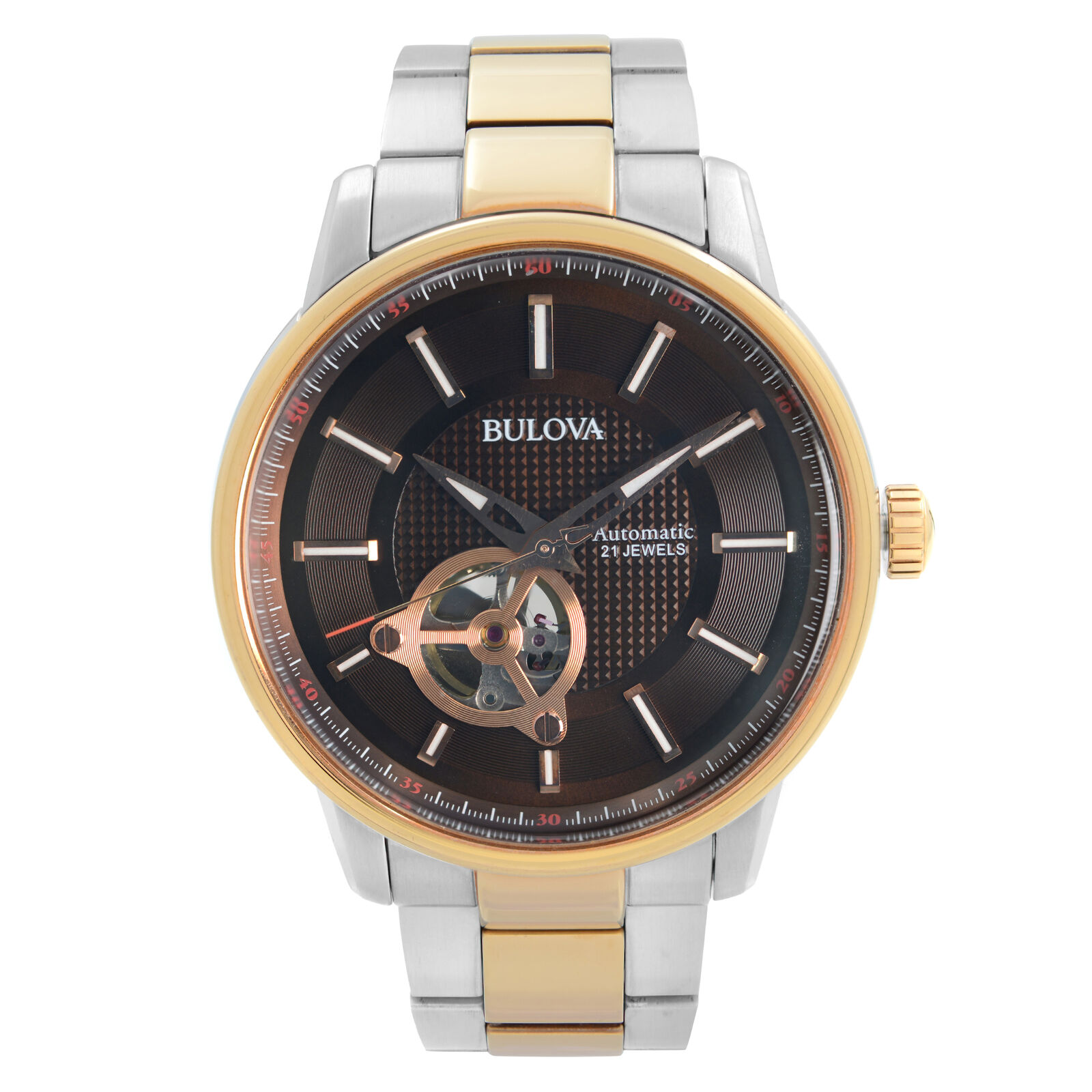 Bulova automatic 21 jewels 98a140 hotsell