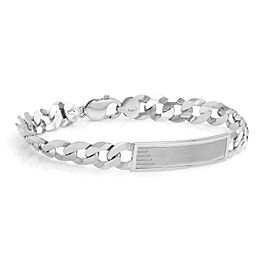 True Curb Cuban Link Chain Mens ID Polished Bracelet