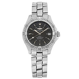 Breitling Colt Stainless Steel Black Dial Automatic Mens Watch