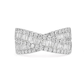 True 2.06Cttw Baguette & Round Diamond Ring