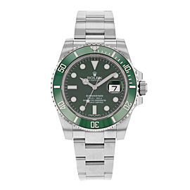 Rolex Submariner 116610LV Hulk 40mm Mens Watch