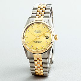 Rolex Datejust 16013 Vintage 36mm Mens Watch