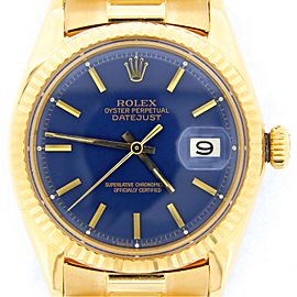 Rolex Datejust 1601 Vintage 36mm Mens Watch