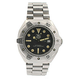 TAG Heuer WS2110-2 Super Professional Diver 1000M Black Dial 42mm Steel Watch