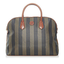 Fendi Pequin Handbag