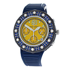 Gerald Charles Seaside GC9 Steel Diamond Rubbies Automatic 43MM Watch