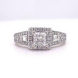 Neil Lane Princess Diamond 1.50 tcw Engagement Ring in 14kt White Gold
