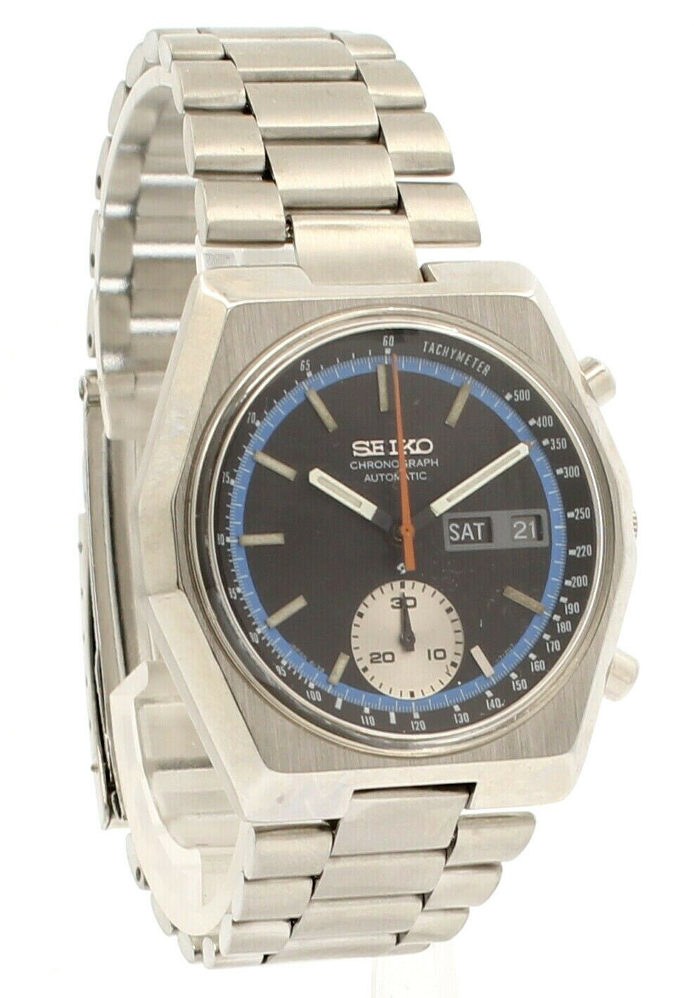 Vintage Seiko Automatic Chronograph Men s Watch Ref 6139 7080