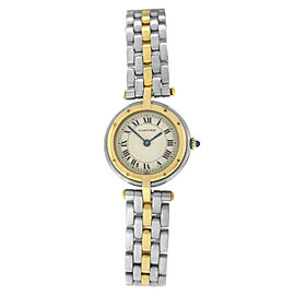 Cartier Panthere Vendome 1057920 One Row Ladies Steel 18K Gold Quartz 23MM Watch