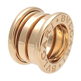 Authentic BVLGARI B-zero1 Necklace Pendant Top K18YG 750 Yellow Gold Used F/S