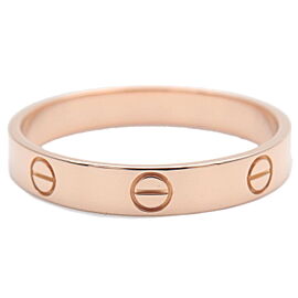 Cartier Mini Love Ring Rose Gold
