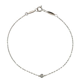 Tiffany & Co. By the Yard 1P Diamond Bracelet Silver