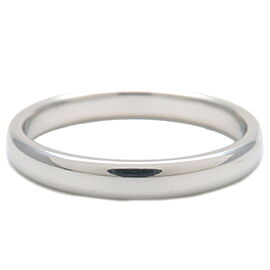 Authentic Tiffany&Co. Classic Band Ring PT950 Platinum