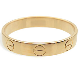 Cartier Mini Love Ring K18 Yellow Gold