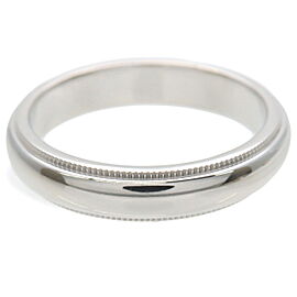 Tiffany&Co. Milgrain Band Ring PT950 Platinum