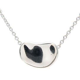 Tiffany&Co. Bean Pendant Necklace Small SV925 Silver