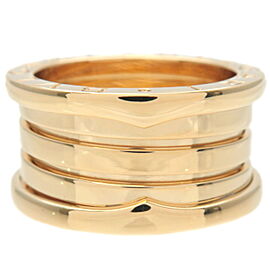 BVLGARI B-Zero1 Ring 3 Band K18 750 Yellow Gold