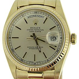 Rolex Day-Date President 18038 36mm Mens Vintage Watch