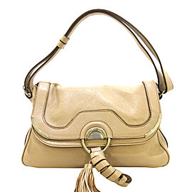 Celine Leather Shoulder Bag