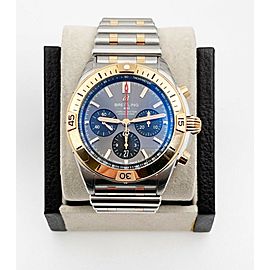 Breitling UB0134 Chronomat B01 18K Rose Gold Stainless Steel