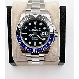Rolex GMT Master II 126710BLNR Batman Black Blue Stainless Steel