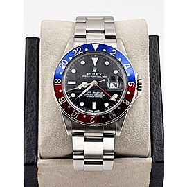 Very rare Rolex GMT Master Pepsi Red and Blue Stainless Steel
