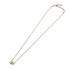 Auth TASAKI Petit Balance Class Diamond Pearl Necklace