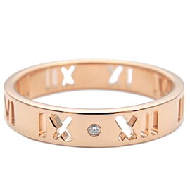 Tiffany & Co. Pierced Atlas 4P Diamond Ring