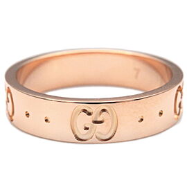 GUCCI ICON Ring K18PG 750PG Rose Gold