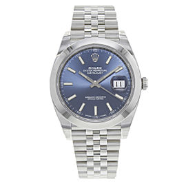 Rolex Datejust 126300 blij 41mm Mens Watch