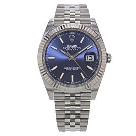 Rolex Datejust 126334 blij 41mm Mens Watch