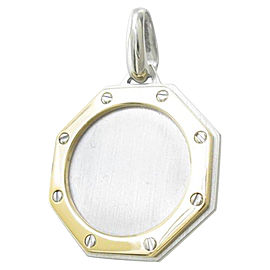 Cartier 18K Yellow Gold Hexagonal Pendant