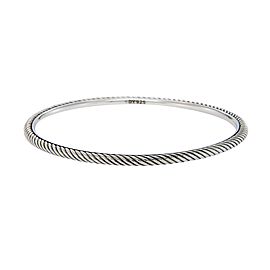 David Yurman Confetti Sterling Silver Bangle Bracelet