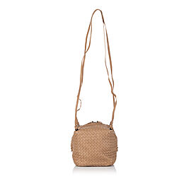 Bottega Veneta Intrecciato Leather Crossbody Bag