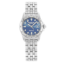 Raymond Weil Flamenco Stainless Steel Blue Dial Quartz Ladies Watch 5370S-BLU