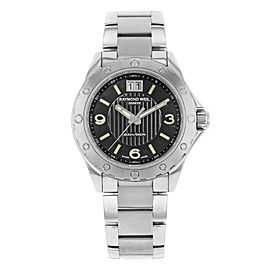 Raymond Weil Sport Black Dial Analog Steel Quartz Mens Watch 8150-ST-05207