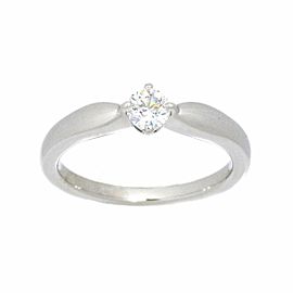 BVLGARI Platinum Diamond 0.23ct D/VS1/EX Ring
