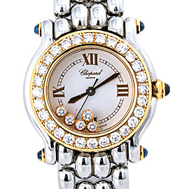 Chopard Happy Sport 27/8246-23/11 18kt Floating Factory Diamond Lady Watch 26mm