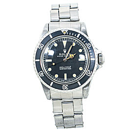 Rolex Oyster Submariner 5513 1.6MAutomatic Vintage Matte Dial Meters First Watch
