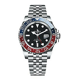 Rolex GMT-Master II 126710BLRO Mark 1 Pepsi Ceramic Mens Watch 40mm 2019 Card