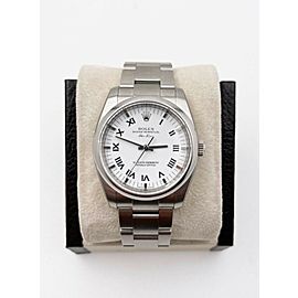 BNOS Rolex Air King White Dial Stainless Steel