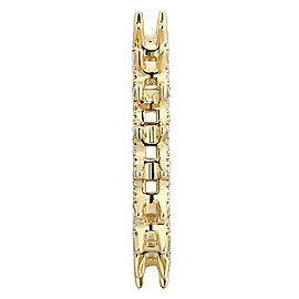 18K Yellow Gold Diamond Ring Size 6.5