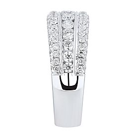 18K White Gold Diamond Ring Size 6.5