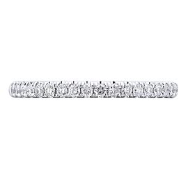 18K White Gold Diamond Ring Size 6.5