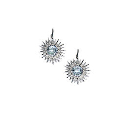 Anzie Sterling Silver Blue Topaz Earrings